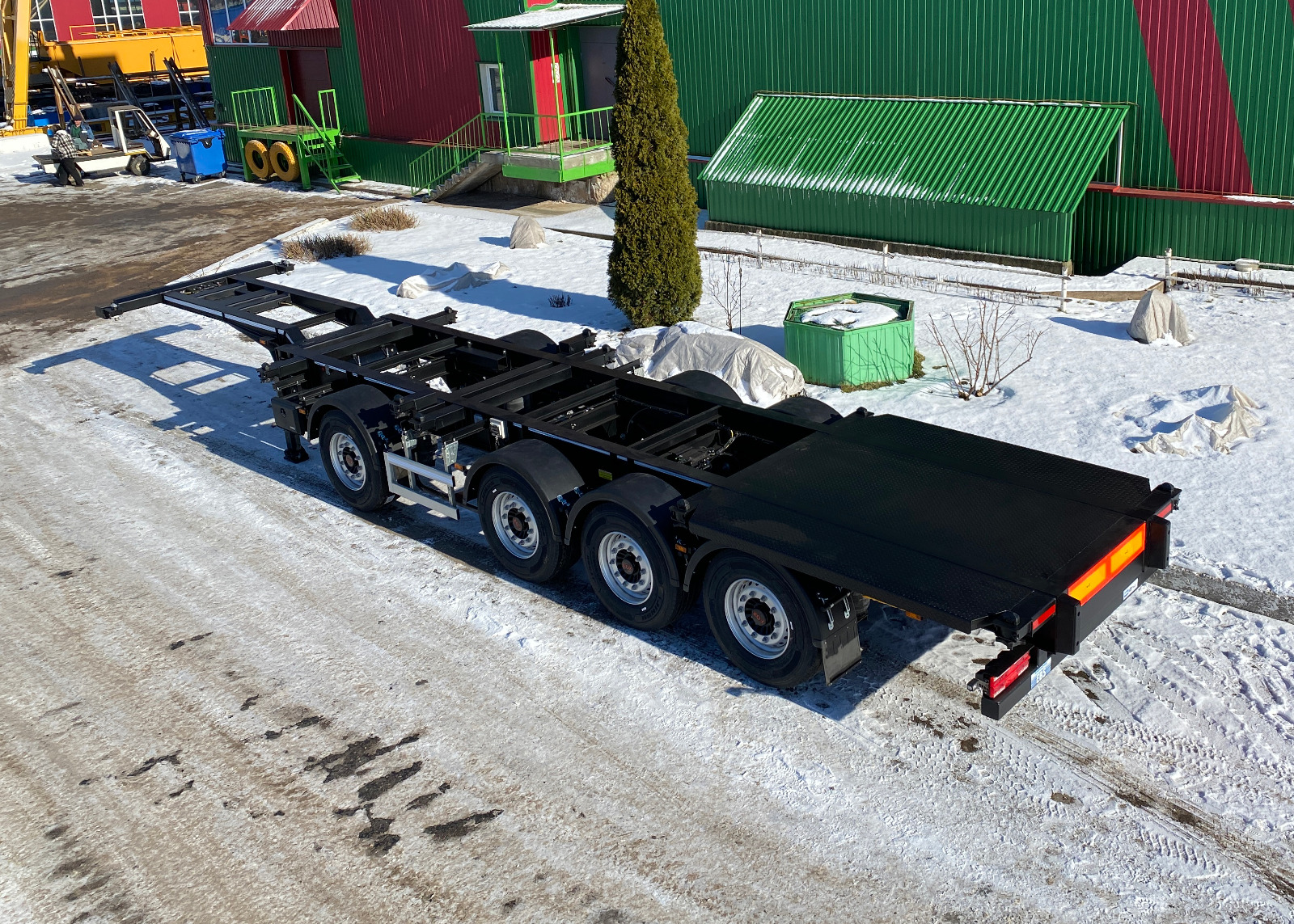 Полуприцеп Контейнеровоз VOMZ PF-41N-6 (универсальный)